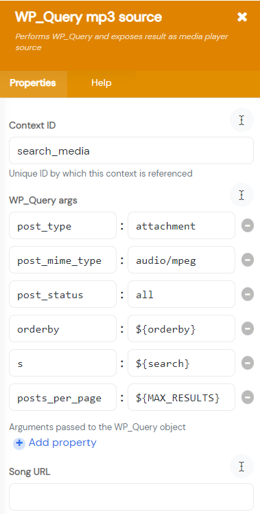 wp query context